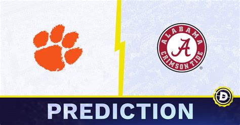 clemson vs alabama spread|Clemson vs Alabama prediction, picks in Elite Eight bracket: Who .